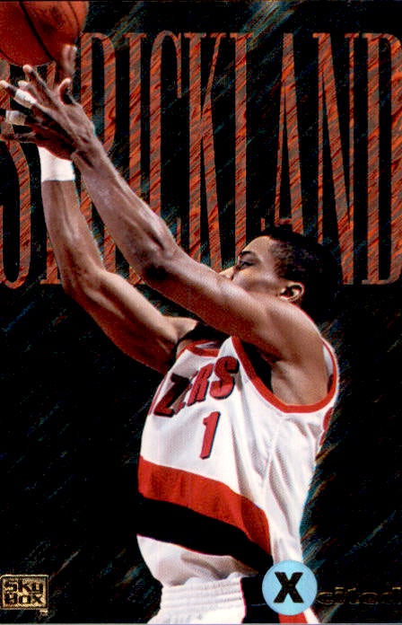 Rod Strickland, Xcited, 1995 Skybox Emotion Basketball NBA