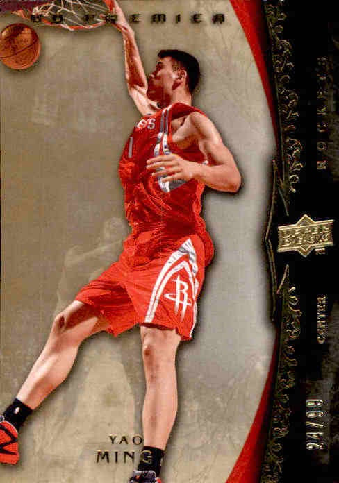 Yao Ming, 2008-09 UD Premier Basketball NBA