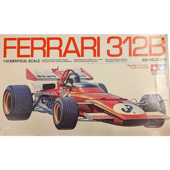 Tamiya Ferrari 312B, Big Scale, 1:12 Scale Model Kit