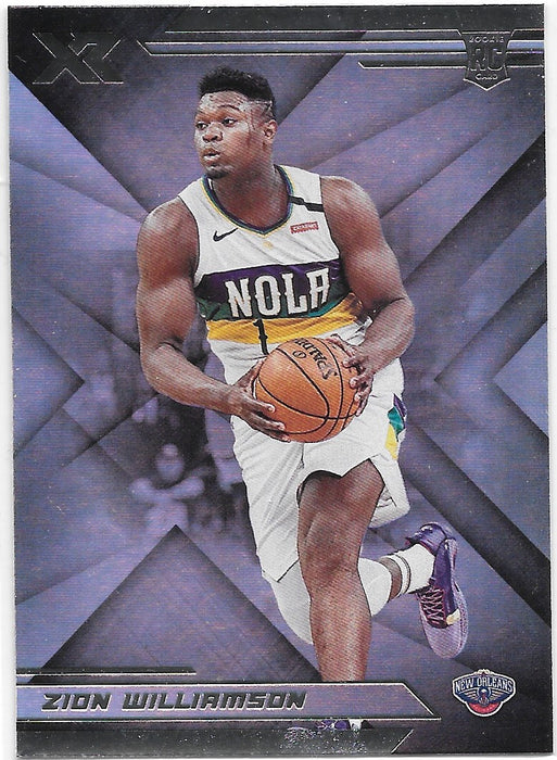 Zion Williamson, RC, XR, 2019-20 Panini Chronicles NBA Basketball