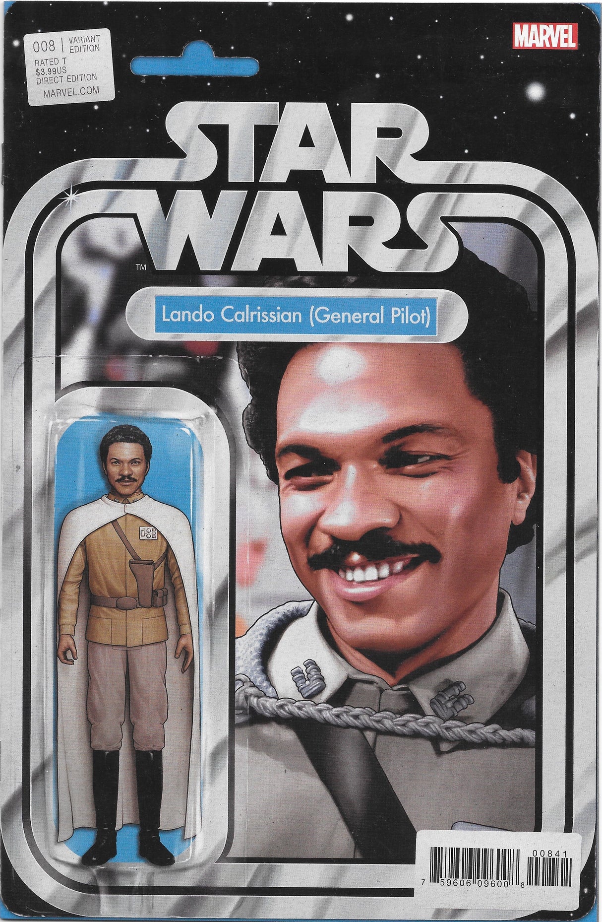 Star Wars #8 Comic (2020) Carded Lando Variant
