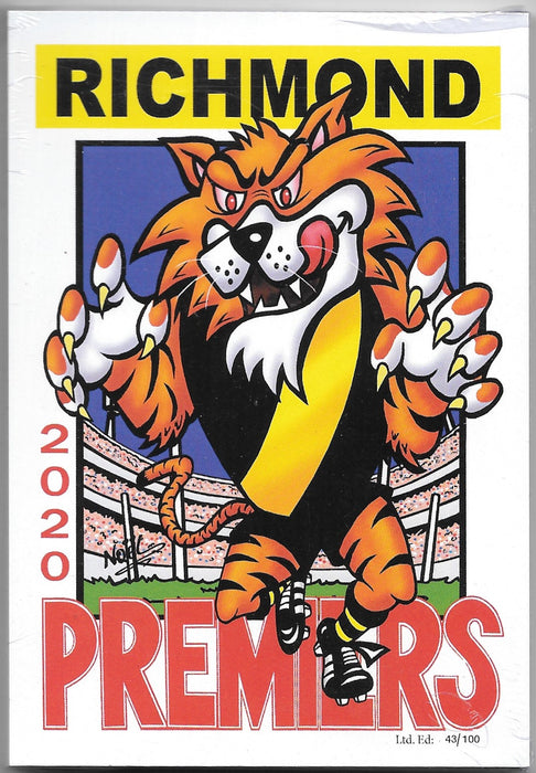 Richmond Tigers 2020 Premiers Card Set by Noel