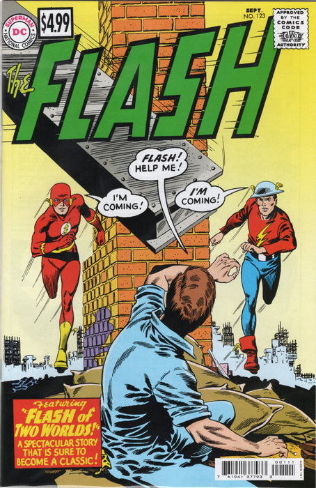 The Flash #123 Facsimile Comic