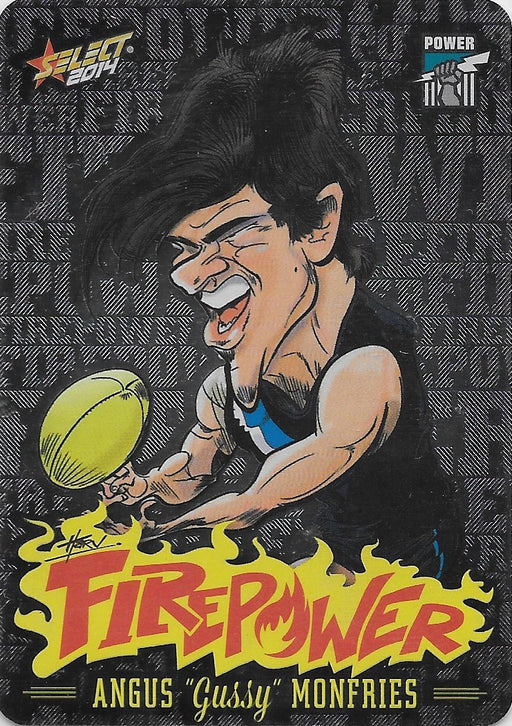 Angus Monfries, Firepower Caricatures, 2014 Select AFL Champions