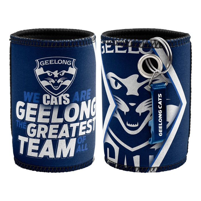 Geelong Cats AFL Can Cooler with Opener