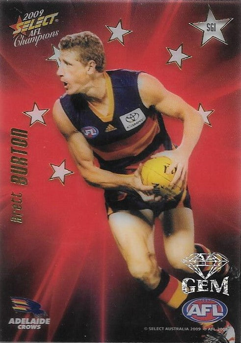 Brett Burton, Red Gem, 2009 Select AFL Champions