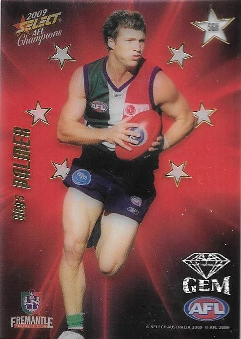 Rhys Palmer, Red Gem, 2009 Select AFL Champions