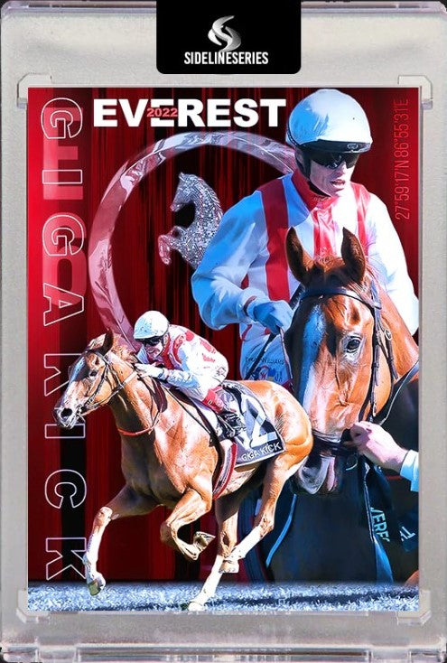 GIGA KICK 2 card set - BLACK AUTO, Sideline Series