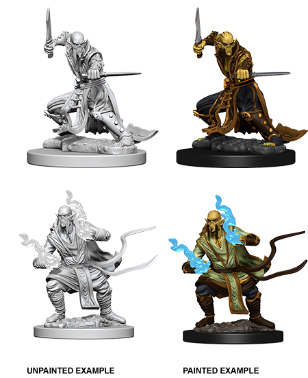 D&D Dungeons & Dragons Nolzurs Marvelous Unpainted Miniatures Githzerai