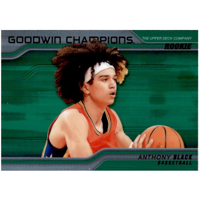 Anthony Black, RC, Platinum Rainbow Green, 2023 Upper Deck Goodwin Champions