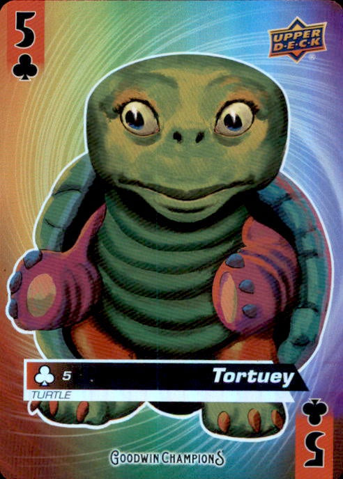 Tortuey, Goodwin Playing Card, 2022 Upper Deck Goodwin Champions