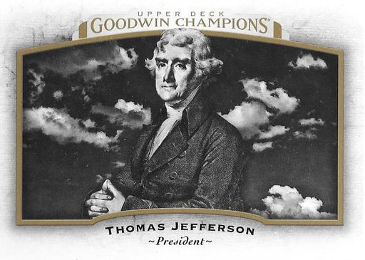 Thomas Jefferson, 2017 Upper Deck Goodwin Champions