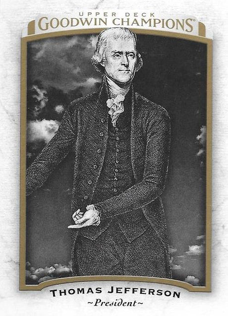Thomas Jefferson, 2017 Upper Deck Goodwin Champions