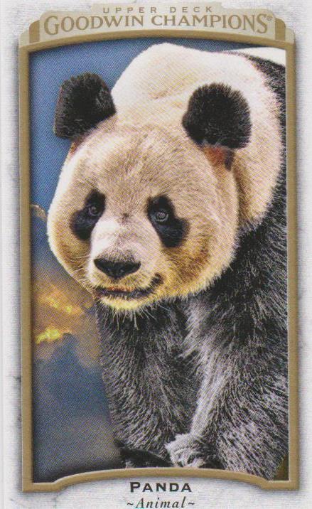 Panda, Mini, 2017 Upper Deck Goodwin Champions