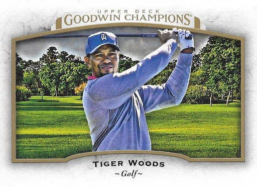 Tiger Woods, 2017 Upper Deck Goodwin Champions