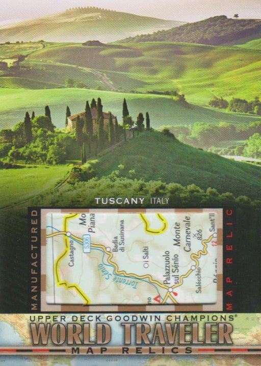 Tuscany, Italy, World Traveller, 2017 Upper Deck Goodwin Champions