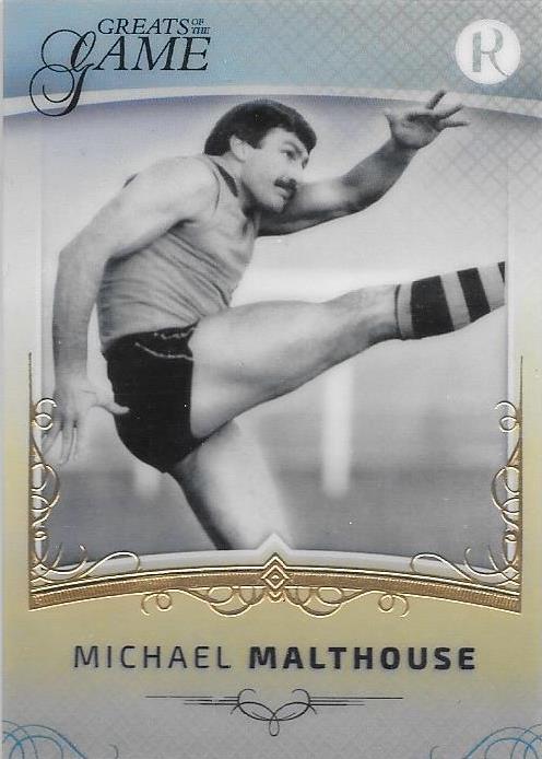 Michael Malthouse, Gold Parallel, 2017 Regal Football Greats of the Game