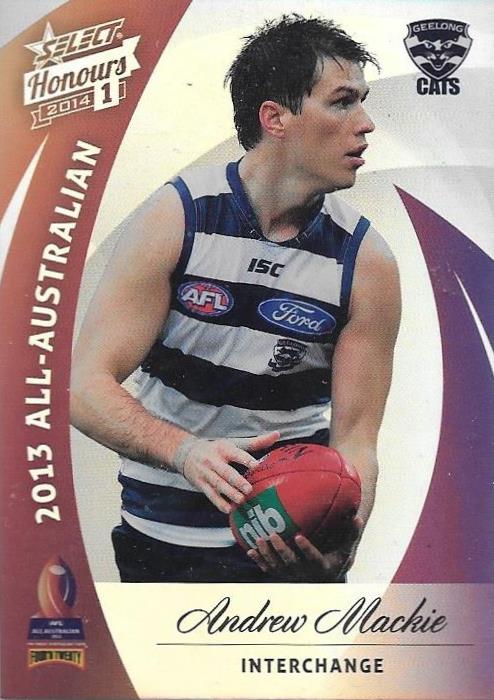 Andrew Mackie, All-Australian, 2014 Select AFL Honours 1