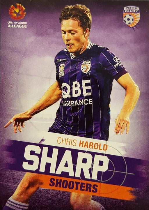 2015-16 Tap'n'play FFA A-League Soccer, Sharp Shooters, Chris Harold, # SH-09