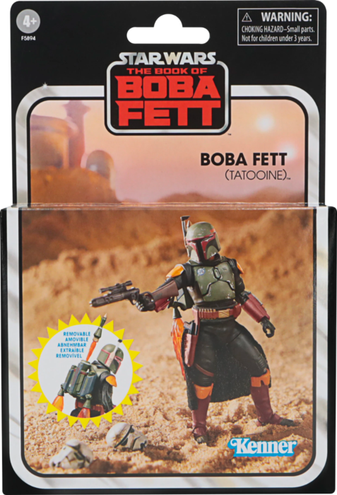 Star Wars The Vintage Collection The Book of Boba Fett - Boba Fett (Tatooine) 3.75” Action Figure