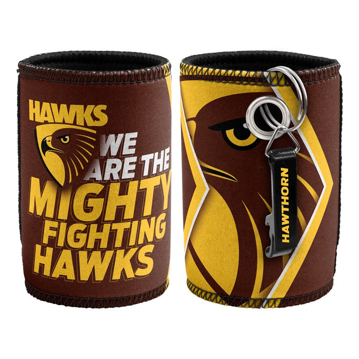 Hawthorn Hawks AFL Can Cooler with Opener