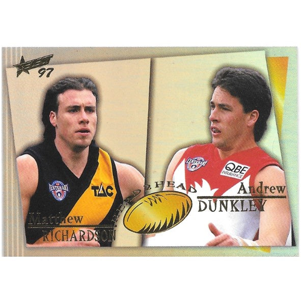 Matthew Richardson & Andrew Dunkley, Head2Head, 1997 Select AFL