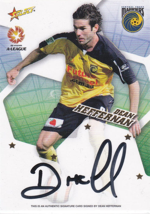 Dean Heffernan, Signature, 2007 Select A-League Soccer