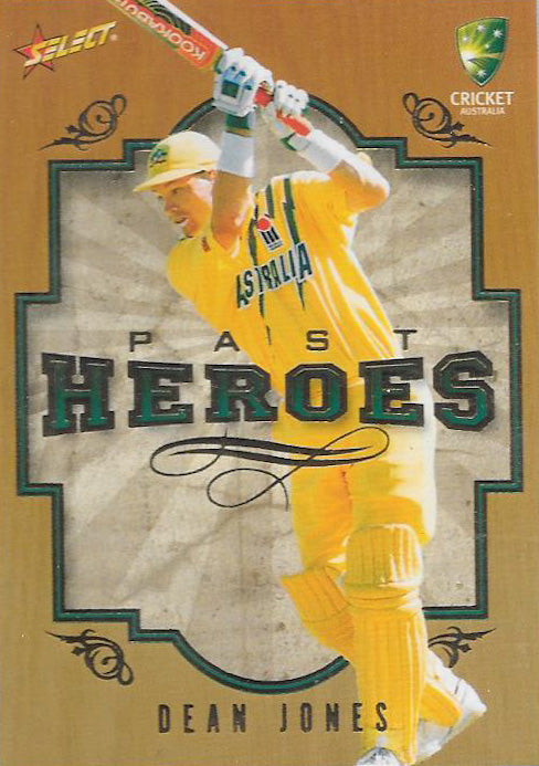 Dean Jones, Past Heroes, 2008-09 Select Cricket