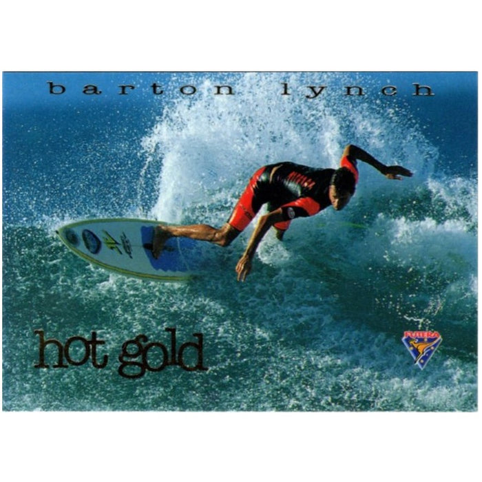 Barton Lynch, Hot Gold, 1994 Futera Hot Surf