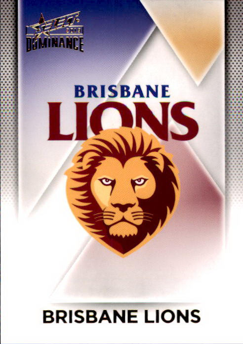 2019 Select AFL Dominance Base Card - 1 to 100 - Pick Your Card