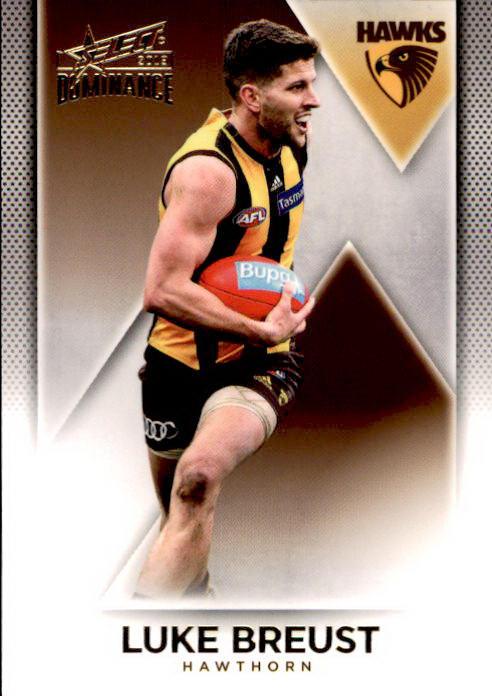 2019 Select AFL Dominance Base Card - 101 to 196 - Pick Your Card