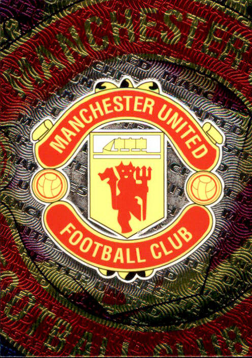 Manchester United, Team Foil Badges, Merlin Premier Gold 1998 EPL Soccer