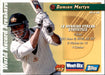 Kim Hughes & Damien Martyn, Hall of Fame Series, Weetbix, 2002 Topps ACB Gold Cricket