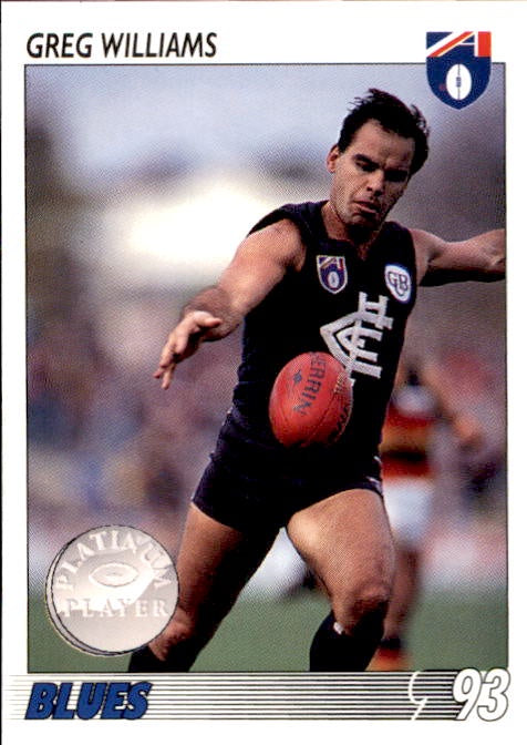 Greg Williams, Platinum Players, 1993 Select AFL