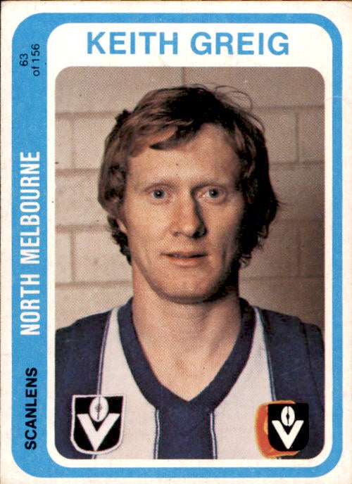 Keith Greig, 1979 Scanlens VFL