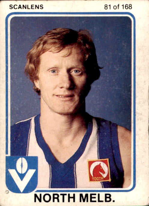 Keith Greig, 1981 Scanlens VFL