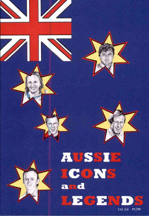 Header Card, Aussie Icons & Legends by Noel.