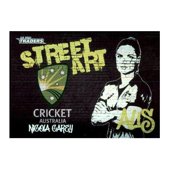 Nicola Carey, Black Street Art, 2021-22 TLA Traders Cricket Australia & BBL