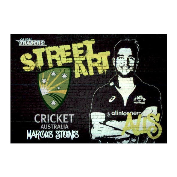 Marcus Stoinis, Black Street Art, 2021-22 TLA Traders Cricket Australia & BBL