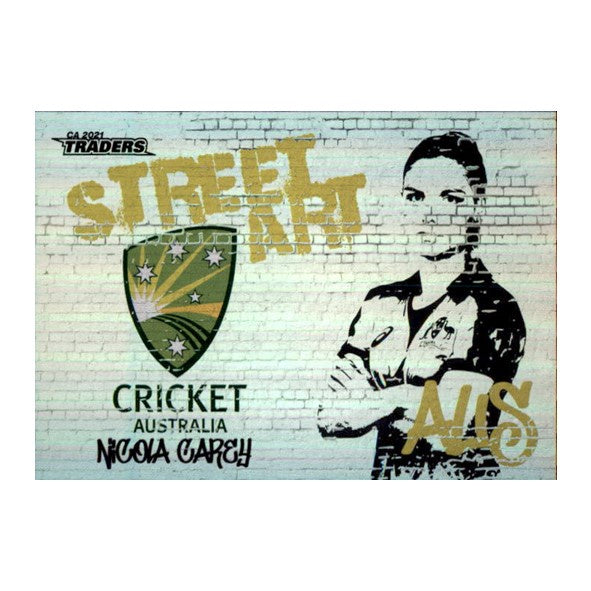 Nicola Carey, Street Art, 2021-22 TLA Traders Cricket Australia & BBL
