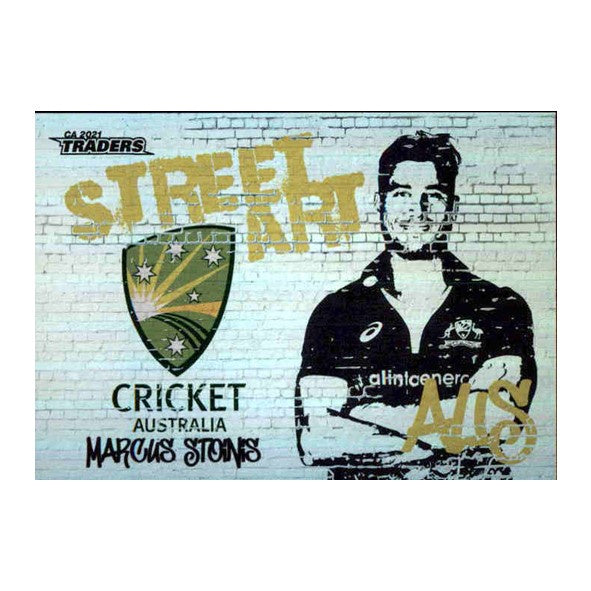 Marcus Stoinis, Street Art, 2021-22 TLA Traders Cricket Australia & BBL
