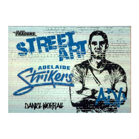 Daniel Worrall, Street Art, 2021-22 TLA Traders Cricket Australia & BBL