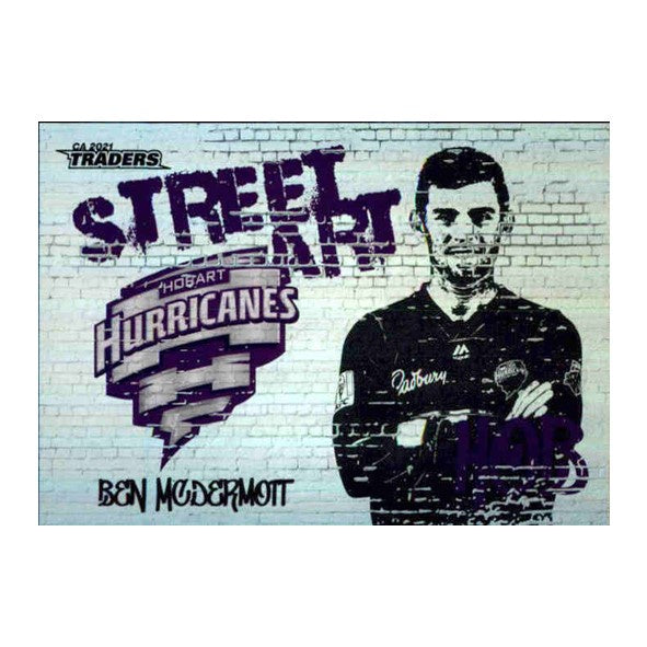 Ben McDermott, Street Art, 2021-22 TLA Traders Cricket Australia & BBL