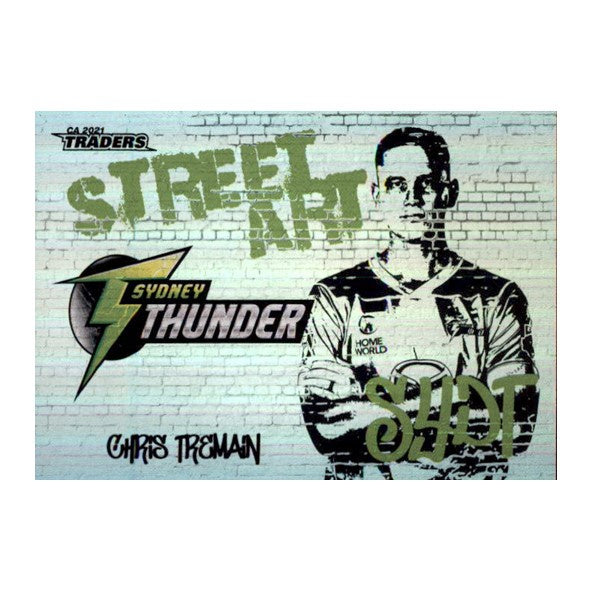 Chris Tremain, Street Art, 2021-22 TLA Traders Cricket Australia & BBL