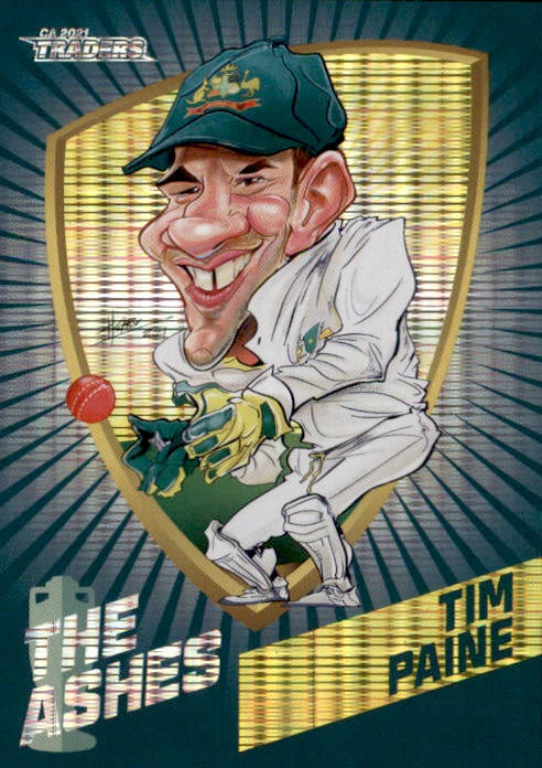 Tim Paine, Ashes Caricatures, 2021-22 TLA Traders Cricket Australia & BBL