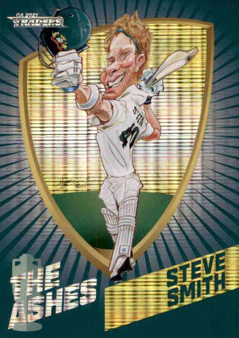 Steve Smith, Ashes Caricatures, 2021-22 TLA Traders Cricket Australia & BBL