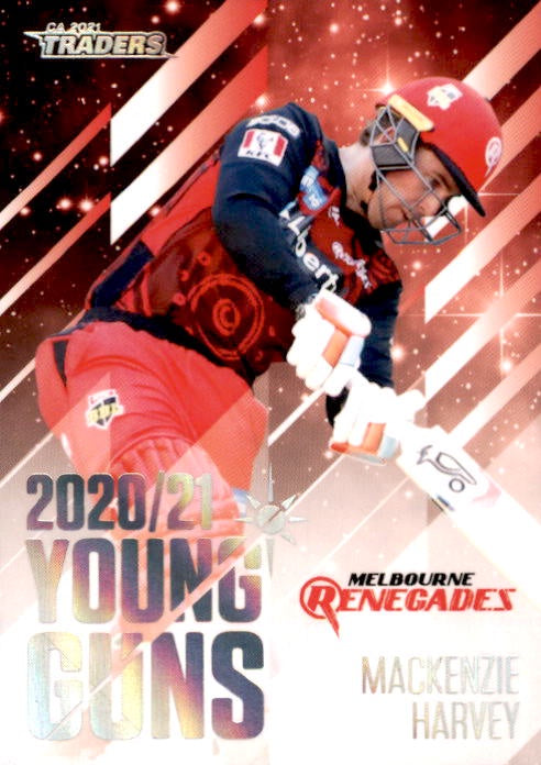 Mackenzie Harvey, White Young Guns, 2021-22 TLA Traders Cricket Australia & BBL