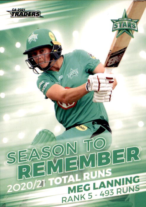Meg Lanning, Season to Remember, 2021-22 TLA Traders Cricket Australia & BBL