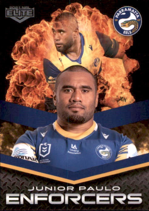 Junior Paulo, Enforcers, 2021 TLA Elite NRL Rugby League
