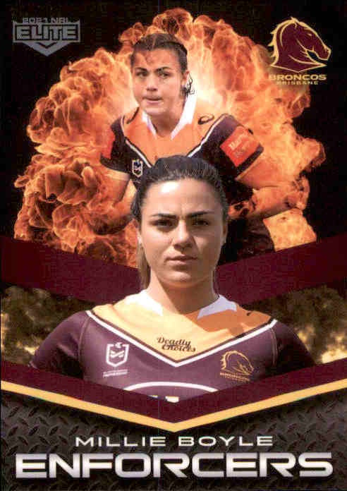 Millie Boyle, Enforcers, 2021 TLA Elite NRL Rugby League